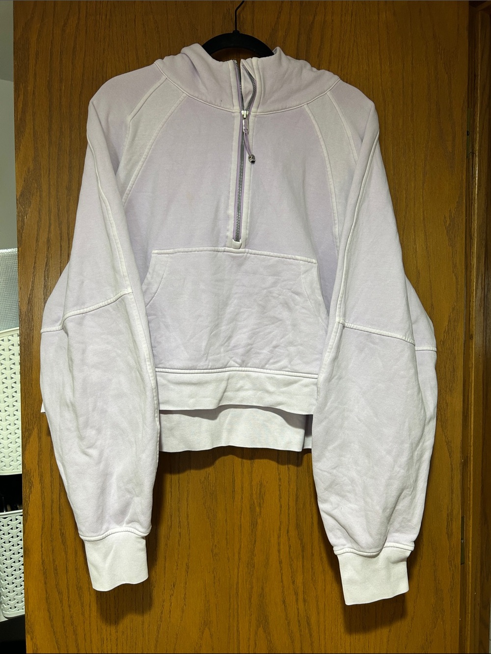 lululemon athletica scuba quarter zip hoodie